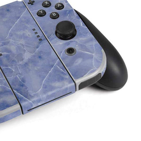 Crushed Blue Nintendo Switch OLED (2021) Skin